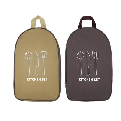 Travel Tableware Bag Camping Cooking Utensils Organizers Bag Portable Cookware Bag for Outdoor Cooking Tool Storage