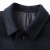 Montagut Men's Pure Wool Lapel Overcoat