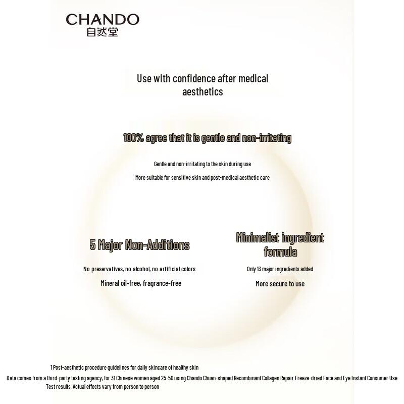 Chando Dry Collagen Repairing Face Mask