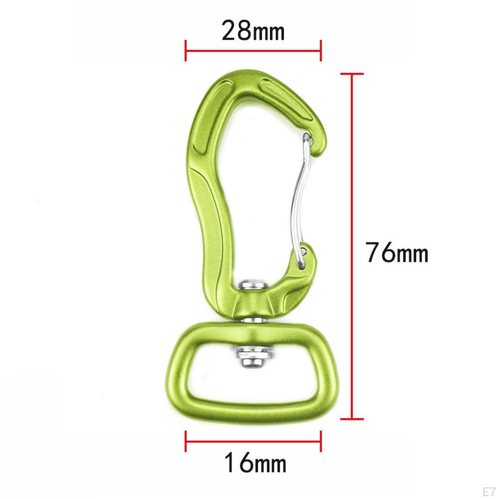 Rotating Carabiner Clip for Outdoor Activities