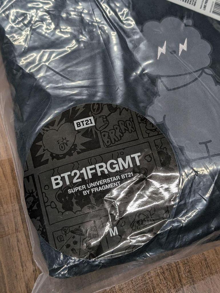 [USED] BT21 FRAGMENT Hoodie RJ BTS