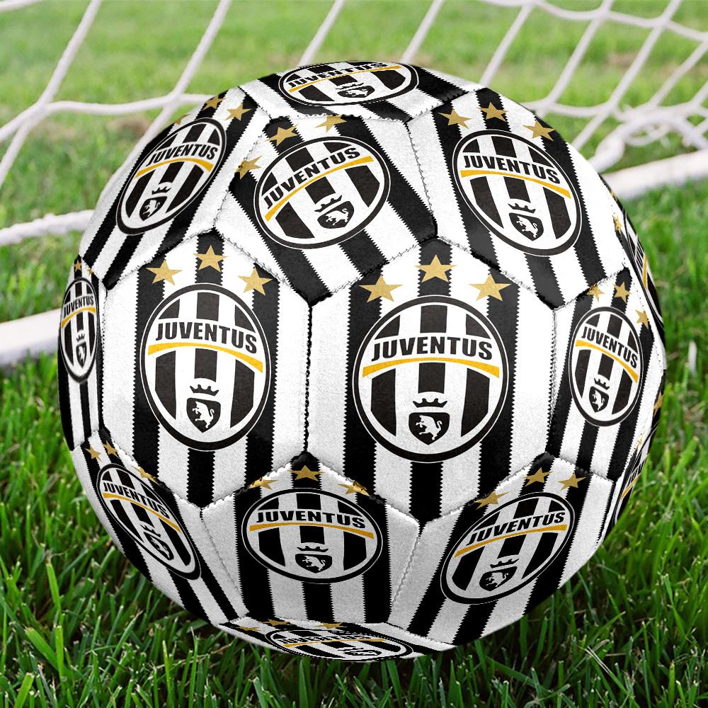 Juven-tus Football Club Printed Size 5 Soccer Balls, High-Quality, Anti-Slip, Protective Football, A Unique Gift , Birthdays, Christmas Gifts