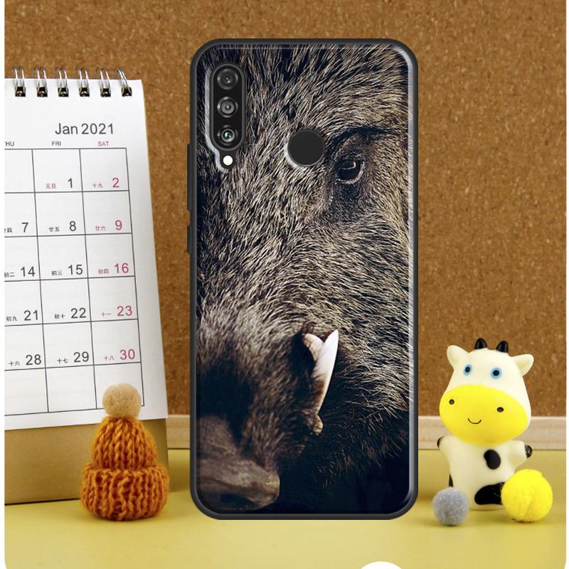 Wild Boar For Huawei Nova Y72 Y70 Y91 Y90 Y60 Y61 Y73 3i 7i 8i 11i 12i 9 10 SE P20 P30 P40 Lite Case