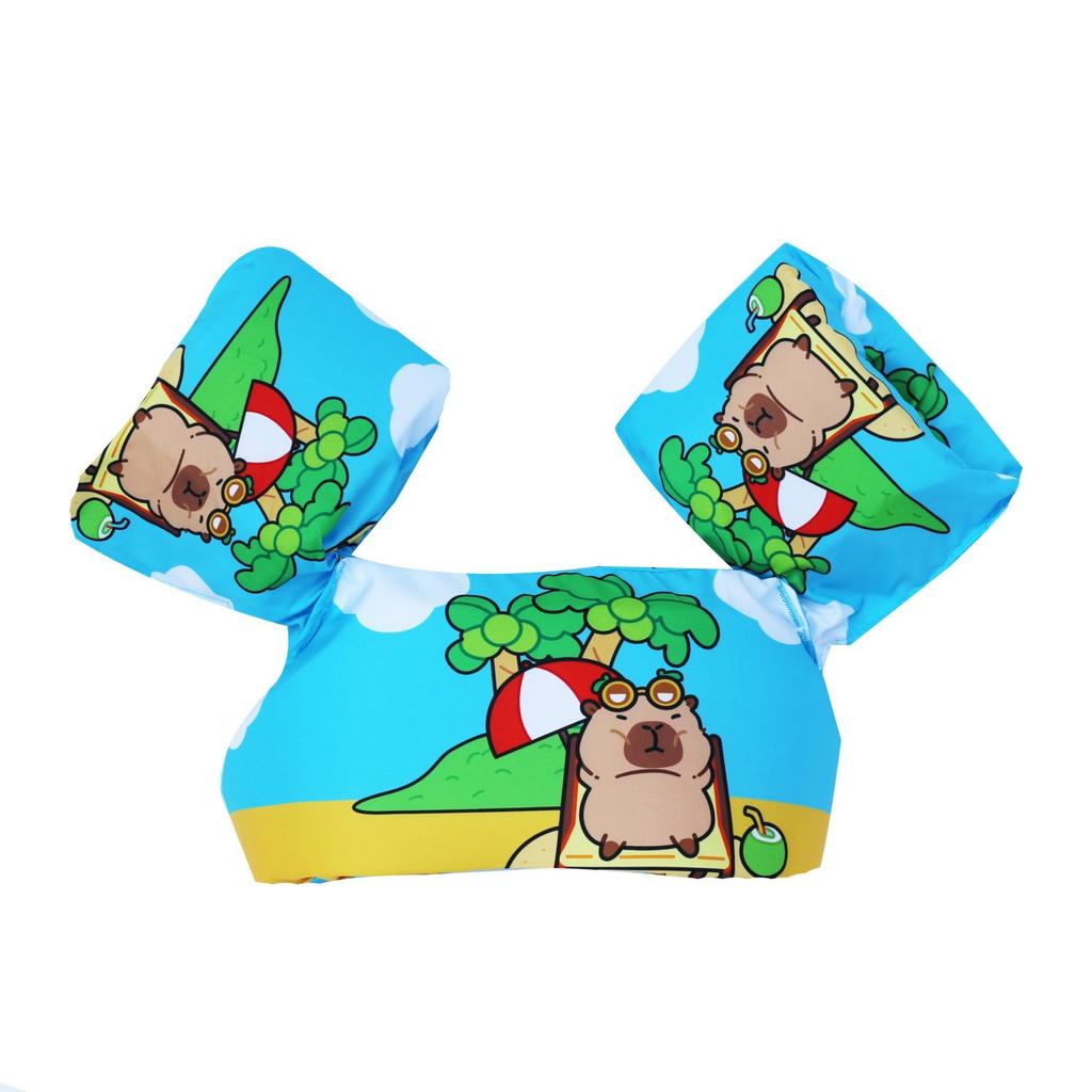 Children's Life Jacket Swimming Float Arm Band Cartoon Emergency First Aid Buoy for Pool Safety