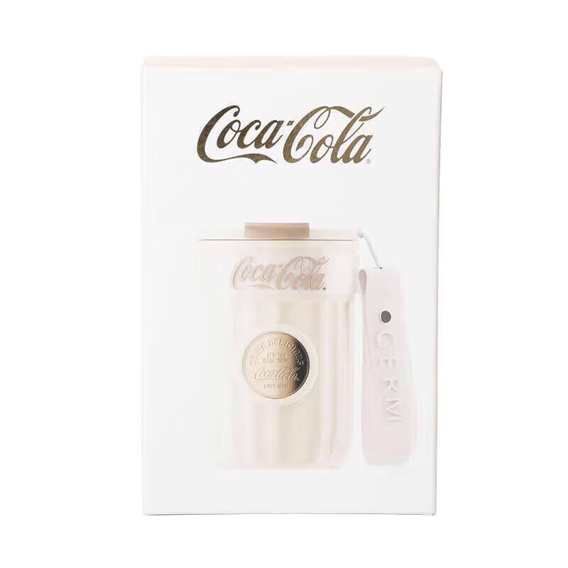 Gleam Coca-Cola Badge 400ml Insulated Water Bottle
