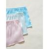2PCS Women's Milk Silk Panties Solid Color Seamless Sexy Ice Silk Low Waist High Stretch Ladies Triangle Boyshort Underwear