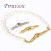 18K Gold Plated Clasps For Jewelry,Brass End Clasp Connectors For Bracelets Making DIY Accessories,Necklace Hook Clasps Finding