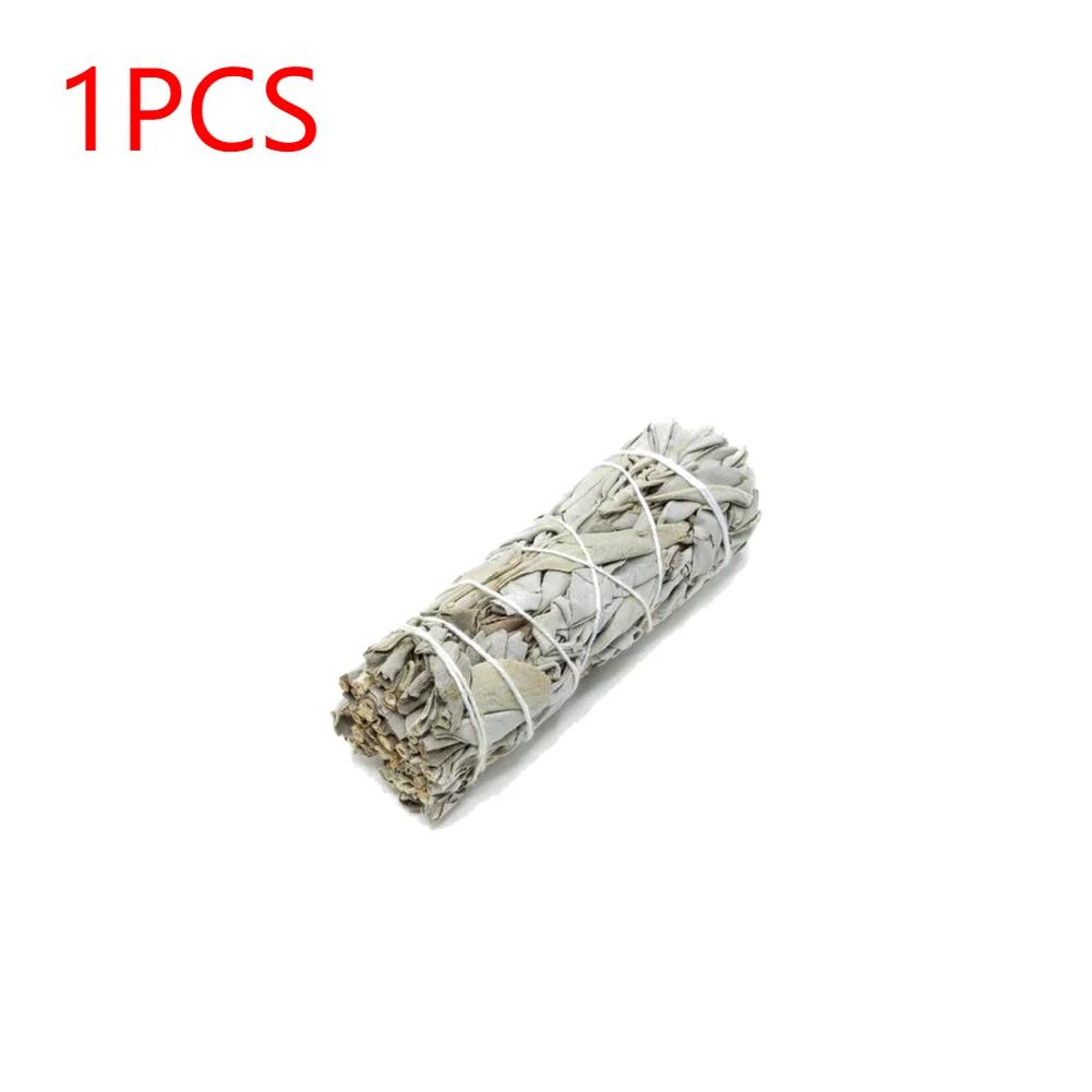 

1-2Pcs 10cm Incense White Sage Sticks Home Purification Bundles Smudge Sticks Portable Cleansing Bundles Natural Incense Sticks