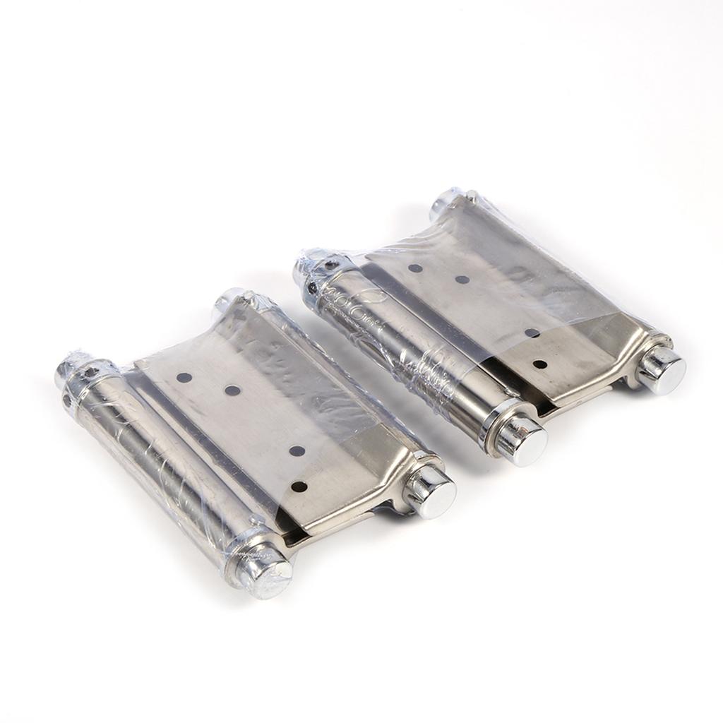 2Pcs 3"" Inch Double Action Spring Hinge Saloon Cafe Door Swing Door
