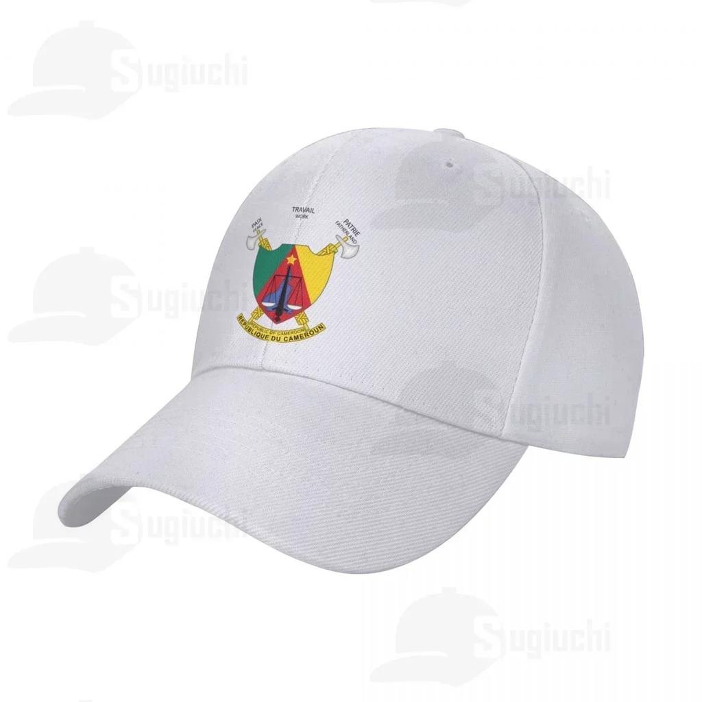 National Emblem Of Cameroo Coat Of Arms Sun Baseball Cap Dad Hats Adjustable For Unisex Women Unisex Outdoor Hat