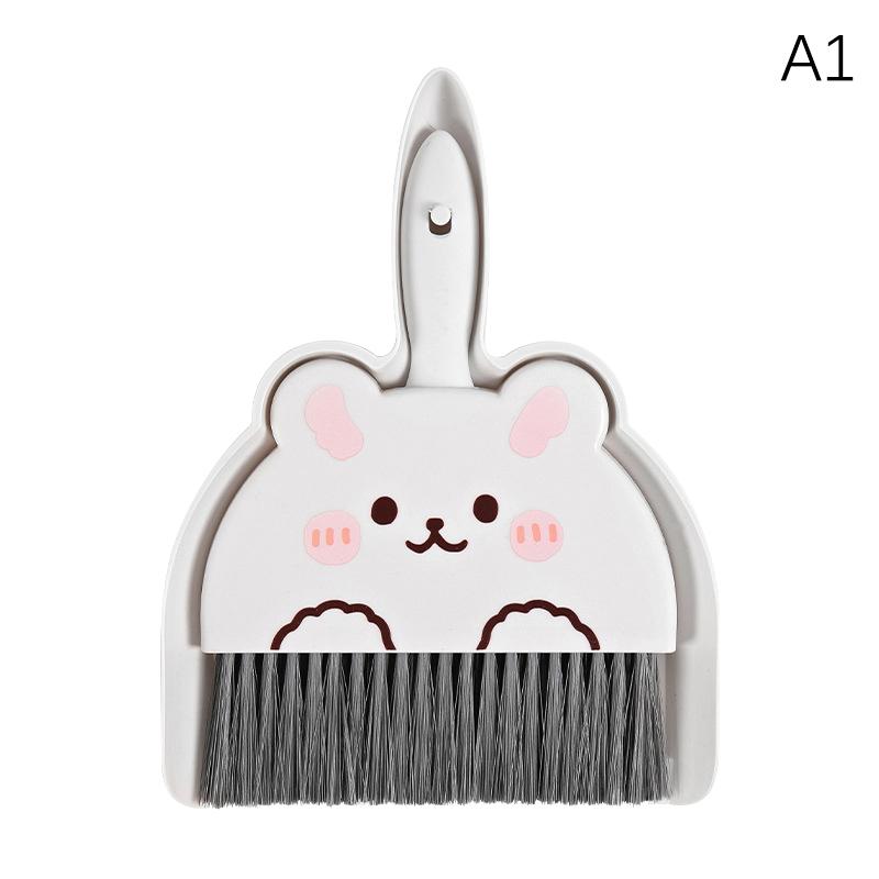 Small Broom Dustpan Set Household Desk Cleaning Desk Cleaning Garbage Shovel Pet Children Mini Broom Broom