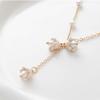Party Jewelry Korean Style Flower Clavicle Chain Bell Orchids Choker Women's short Necklace