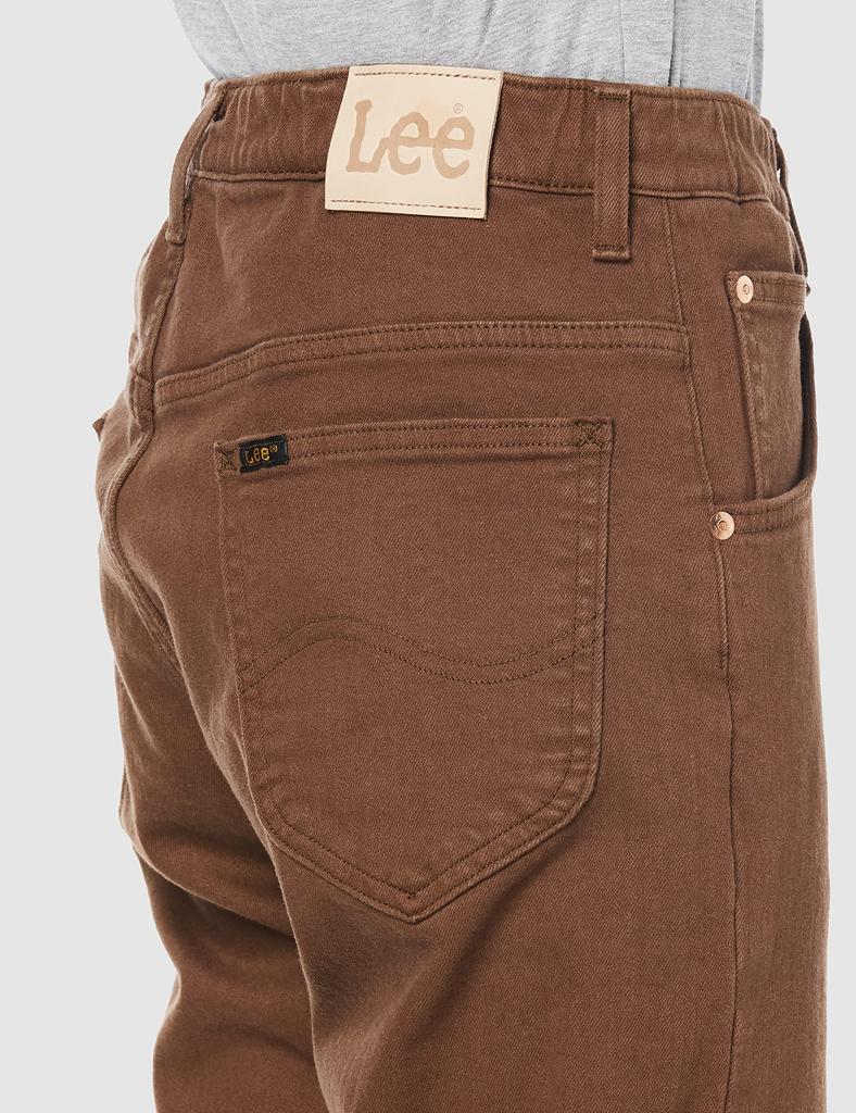 Lee Easy Pants Tapered Size M [Official] Wide-leg Pants, Men's, Brown,