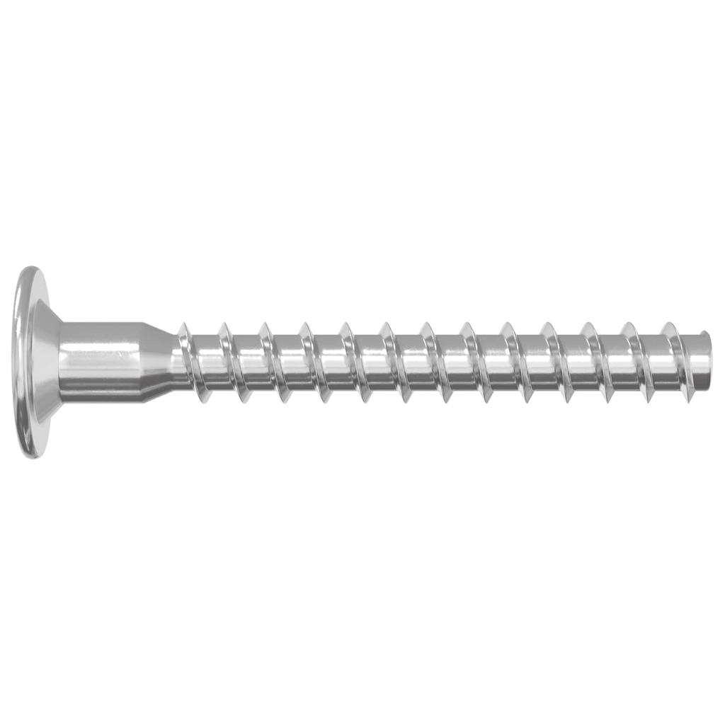 Confirmat Screws 12 pcs Silver Ø5 x 40 mm Metal