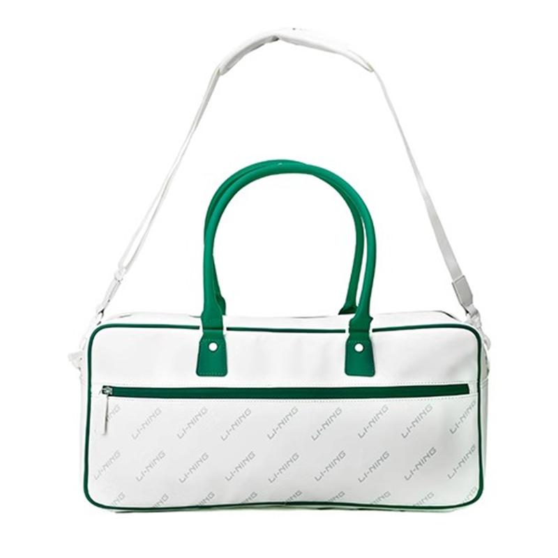 Li Ning PU Gym Bag Large Unisex Image Blue/Champagne White ABLU049