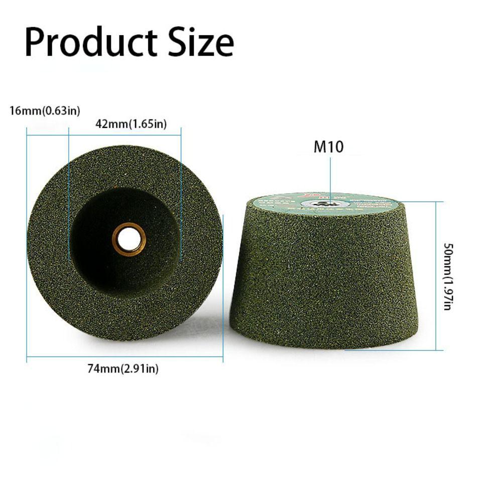 Silicon Carbide Cup Grinder Accessories Horn Type Polishing Tools Sharpening Stone Granite Cement