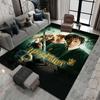 3D Printed Harry Potter Classic Fantasy Adventure Movie Theme Rug, Bedroom Living Room Play Mat