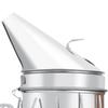 Stainless Steel Manual Bee Smoker Apiculture Beekeeping Tool with Heat Shield Protection