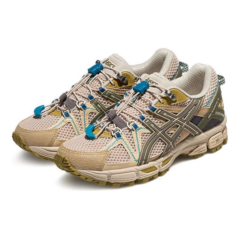 Asics Gel-Kahana 8 Non-Slip Durable Low-Top Casual Running Shoes Women Sneaker Yellow Green 1012B634-700