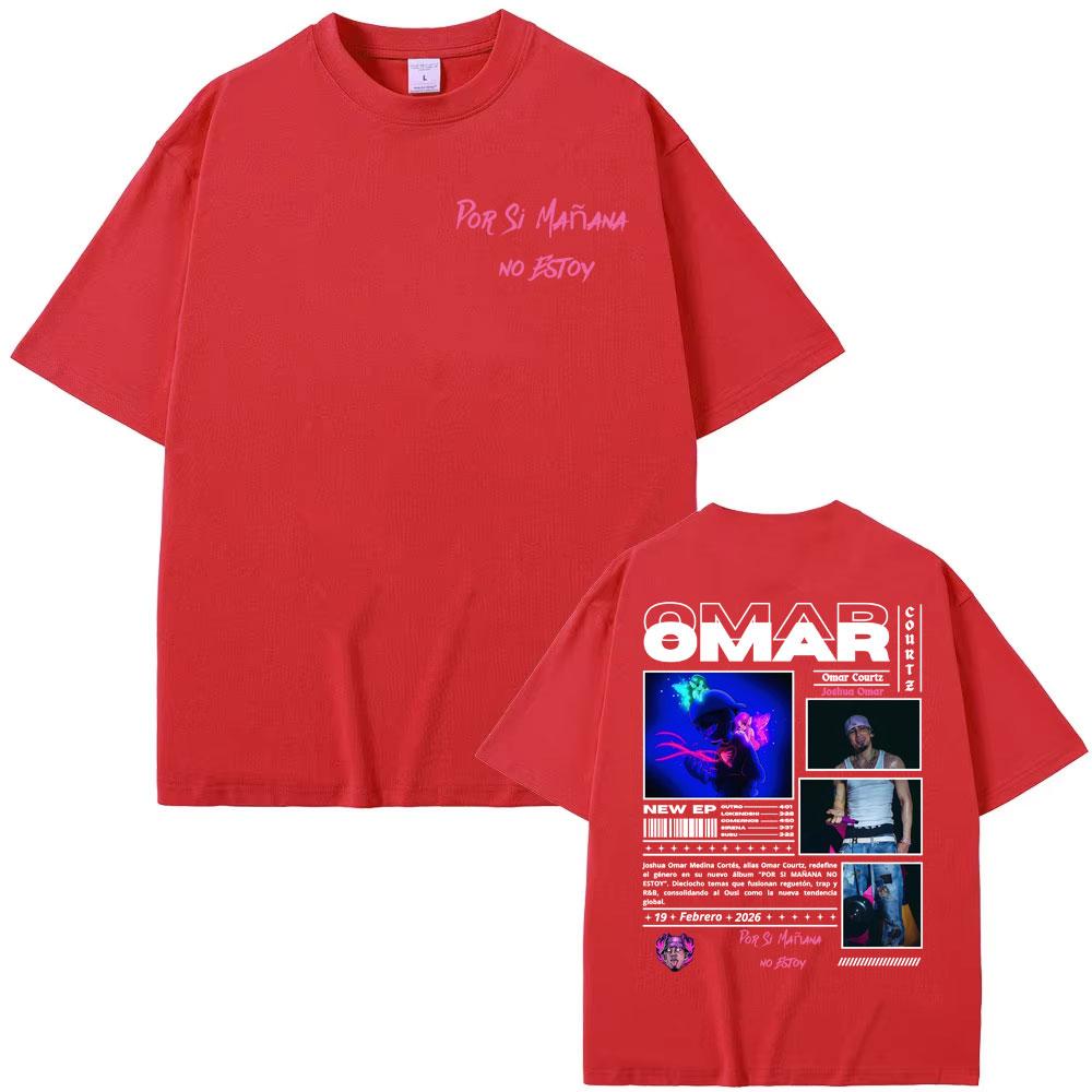 

Omar Courtz Por Si Unisexana No Estoy 2026 Tour Graphic Tshirt Unisex Women Fashion Retro T Shirts Harajuku Cotton Y2K Top Streetwear S