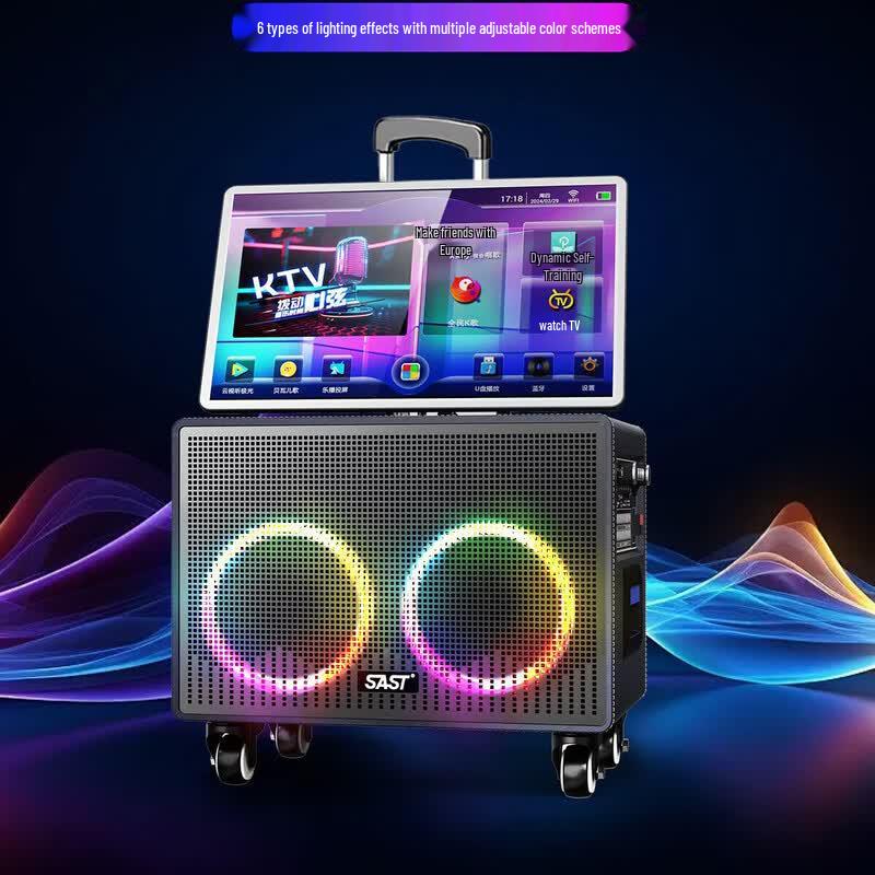 SAST SW-87 Smart AI Outdoor KTV Karaoke Speaker System (CN version)