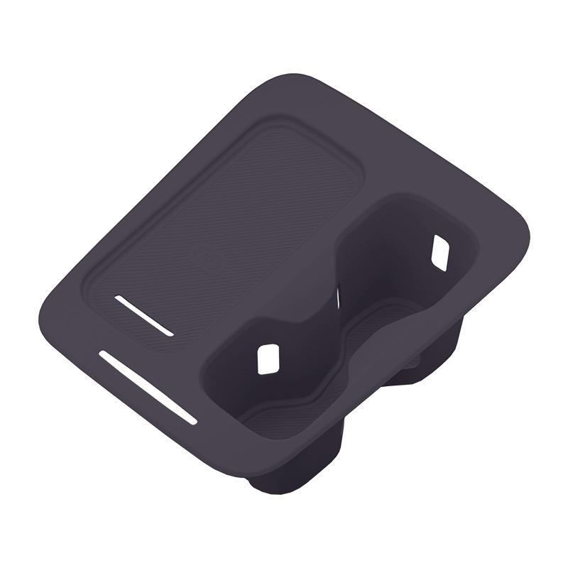 For Leapmotor C10 2026 Car Wireless Charging Integrated Water Cup Holder Cover C10 Wireless Charging Silicone Anti-slip Mat