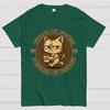 Fueled By Coffee Unisex 100% Cotton Summer Casual Cool Loose T-Shirt