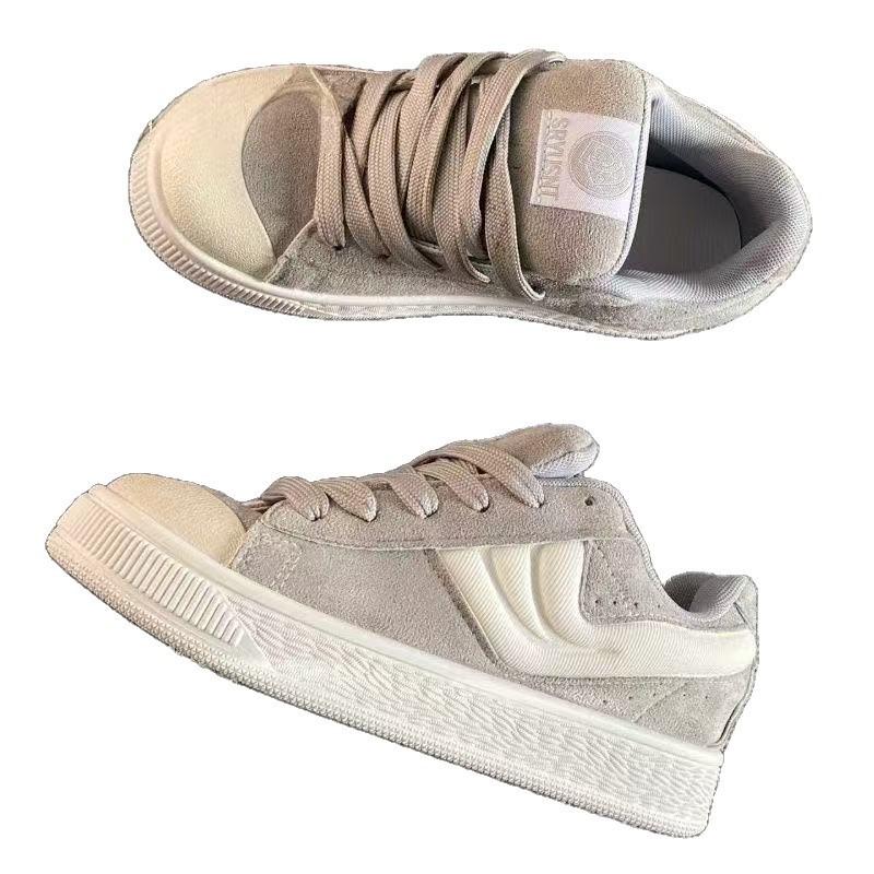 Autumn student male and female couples retro versatile new shoes student casual platform sports shoes