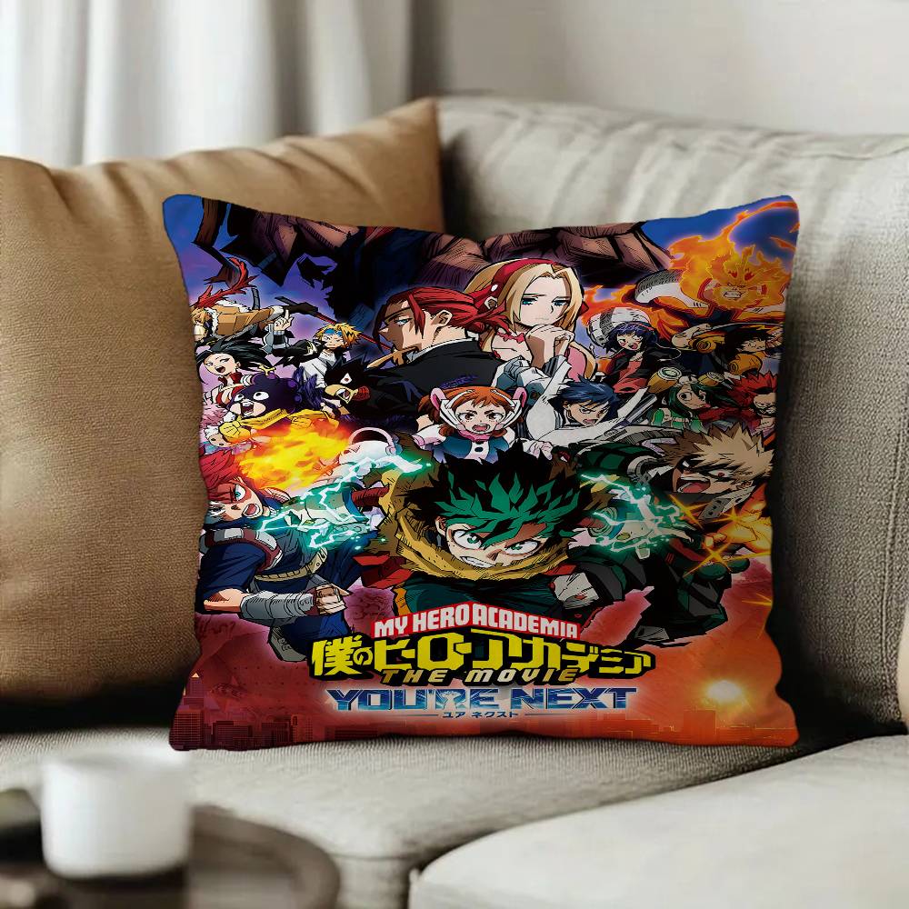 Anime MMy Hero Academia Personalized Pillow Cover Kids Bedroom Wild Party Decor Pillowcase kid Birthday shower Gift