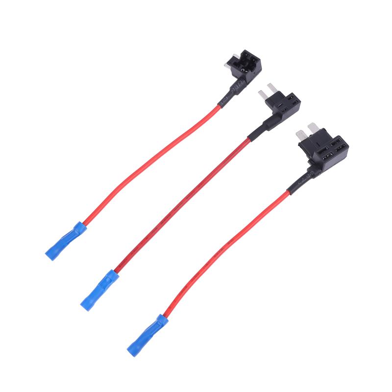 12V Fuse Holder Add-A-Circuit Tap Adapter Micro2 Mini Small Standard Atm Apm Blade Auto Fuse Car Fuse