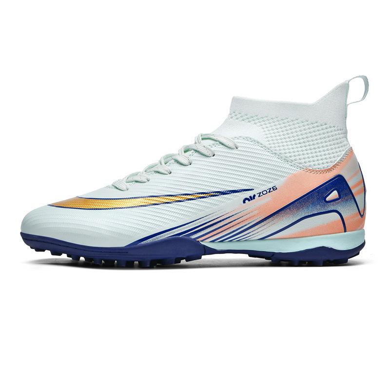 New football shoes long broken nails high top men's and women's youth sports