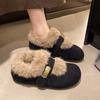 Women's large size soft elastic winter warm cold padded snow boots non-slip wear outdoor leisure sports cotton shoes