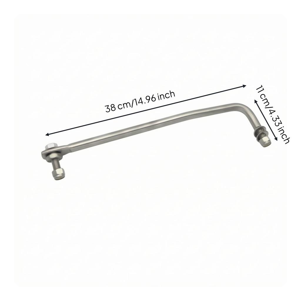 Metal Steering Linkage Rod for Outboard Motor Front Conversion Boat