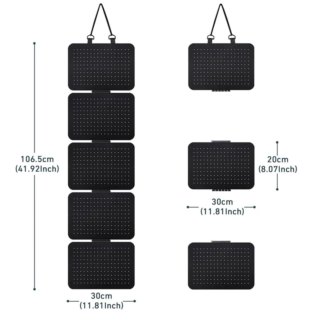 Hängende Emaille Anstecknadel Display Paneele Filz Abzeichen Button Brosche Aufbewahrungshalter Schmuck Halskette Präsentationsständer Ohrring Organizer