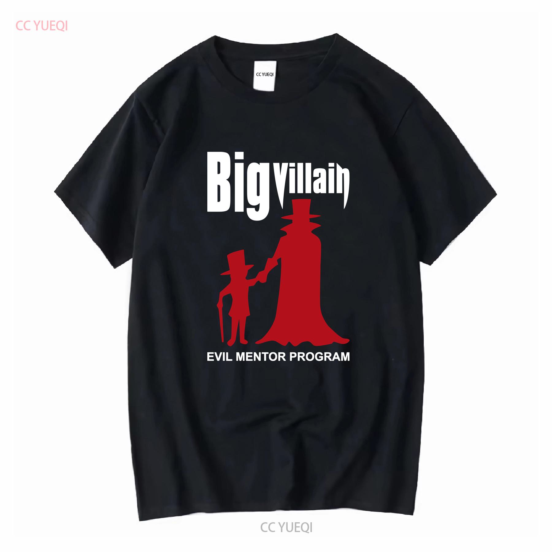 

Venture Bros Big Villain Mentor Program Heavy Cotton T Shirt long or short sleeves vintage Washed homme streetwear Casual 4XL