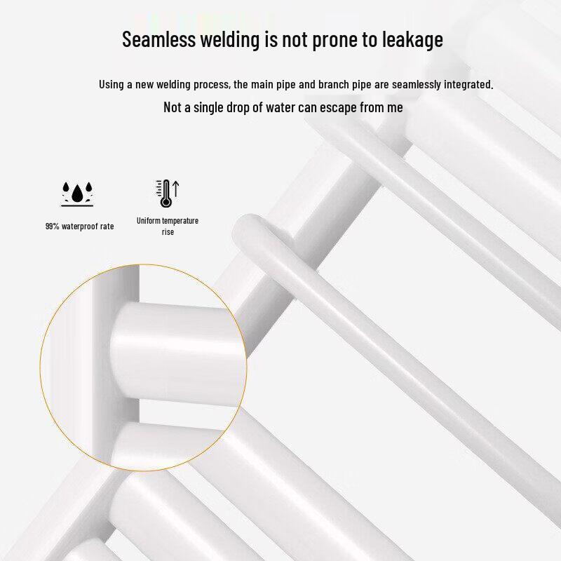 Shuogaomei Wall-Mounted Steel Towel Radiator