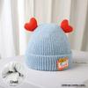 Mahutun Infant Toddler Heart Pattern Knitted Beanie