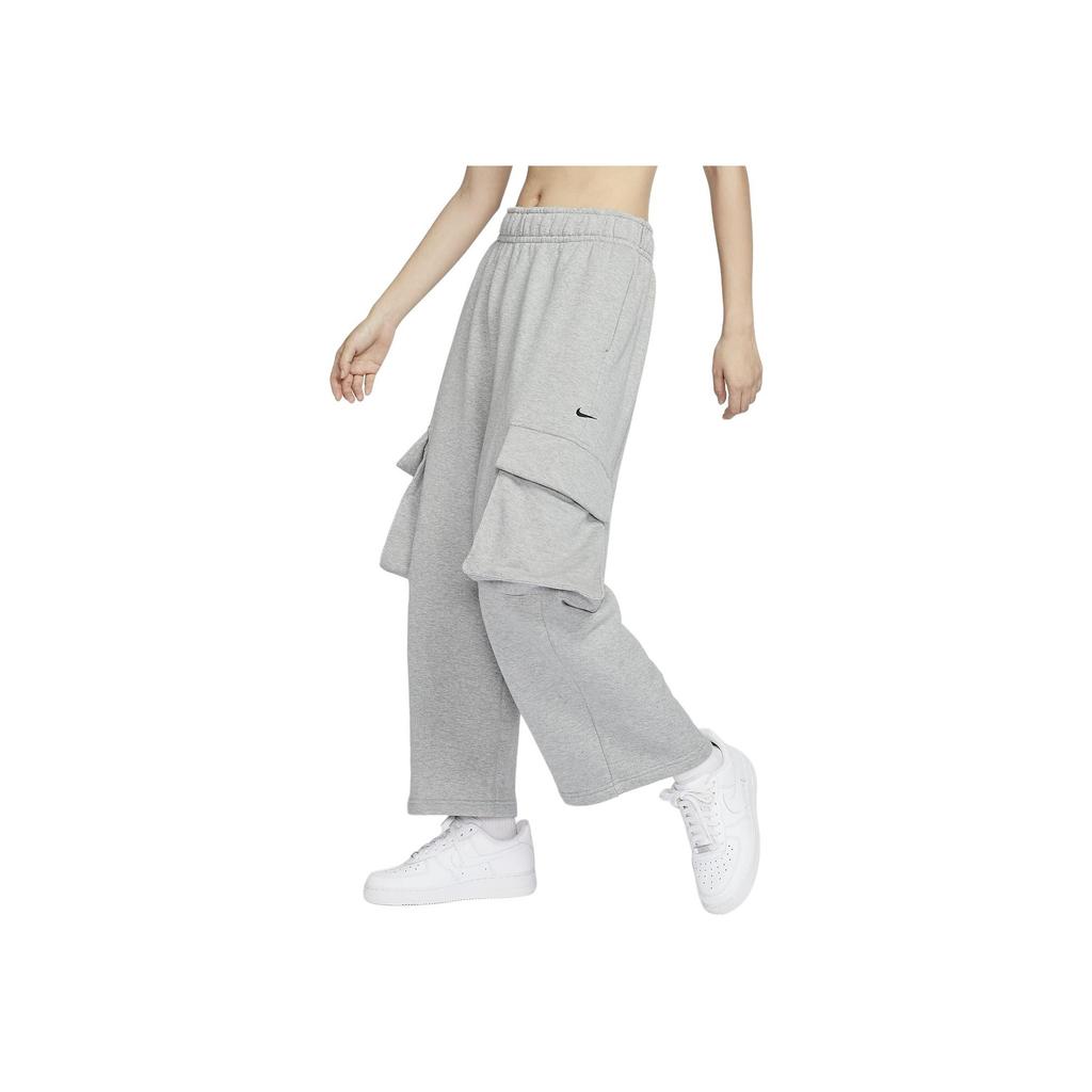 Nike Sportswear Low Rise Oversized Lightweight Comfortable Cargo Pants Women Pants Dark-Gray Black FV7513-063