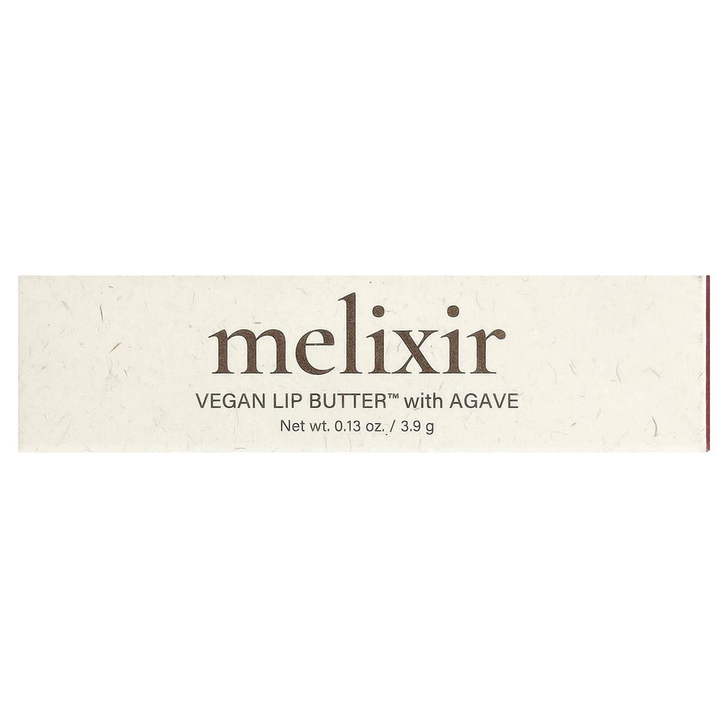 Melixir, Vegan Lip Butter™ with Agave, 11 Autumn Rains, 3.9 g (0.13 oz)