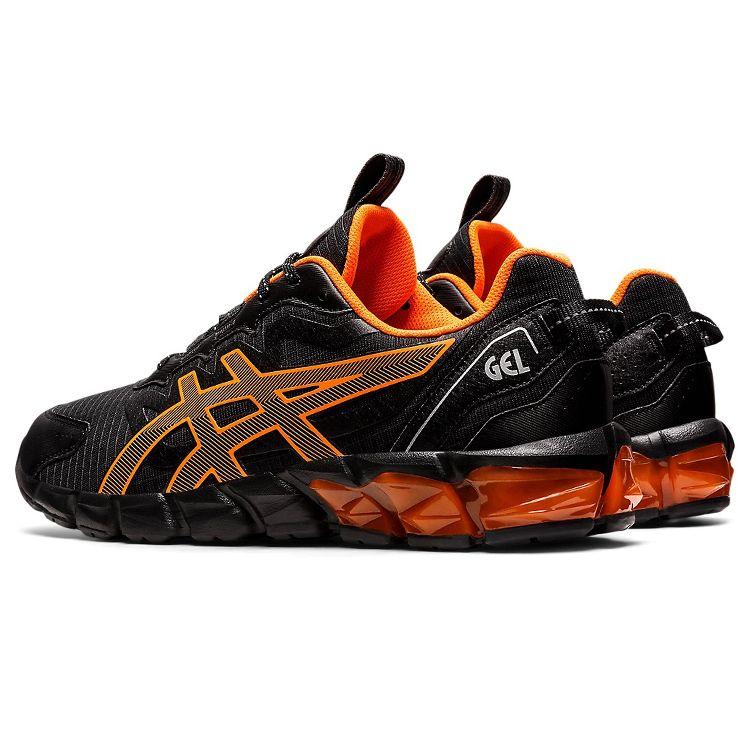 Asics Gel Quantum 90 Black Shocking Orange Men Sneakers 1201A488-002