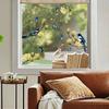Window Sticker Creative Decorative Waterproof Butterfly Flowers Birds On Tree