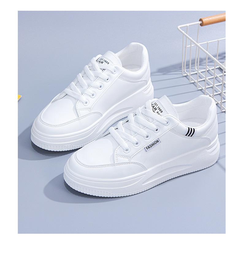 

Little white shoes women s spring and summer 2025 women s board shoes new versatile running shoes soft sole lightweight casual women s shoes 35 чёрный