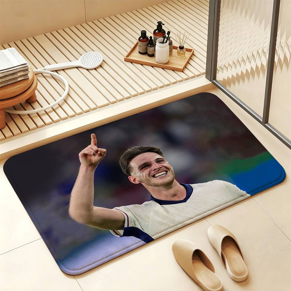 D-Declan R-Rice Football Short Plush Rug Carpet mat Machine Washable Soft Comfortable Anti‑Slip Floor Mat Home Decor