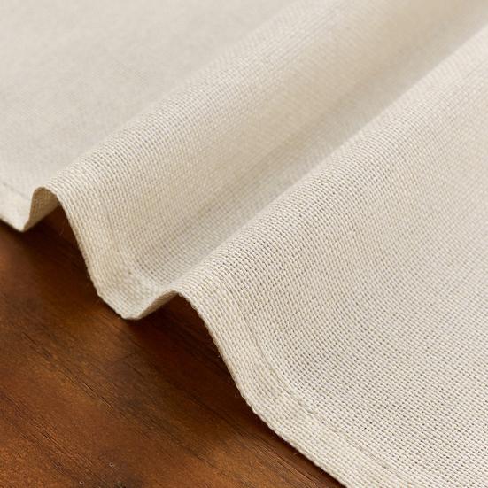 Linen Style Table Runner Rustic Farmhouse Long Rectangle Dresser Dining Coffee Table Cover Kitchen Dining Room Party Decoration
