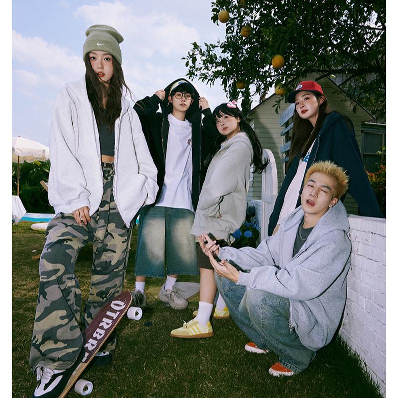 

LEMANISM Унисекс Толстовка с капюшоном на молнии