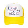 Hawk Tuah Spit On That Thang Trucker Cap Adult Outdoor Funny Hat Sun Hat Racing Cap Breathable Mesh Baseball Cap Summer