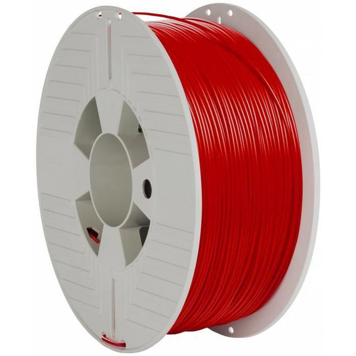 Filament PLA - Verbatim - Rouge - 1.75 Mm - 1 Kg