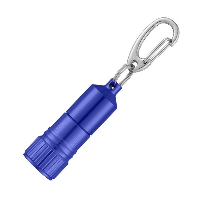 Tragbare Mini-LED-Taschenlampe Schlüsselanhänger Multifunktionale Taschenlampe Mini-Schlüsselring Outdoor-Wander-Camping-Taschenlampe