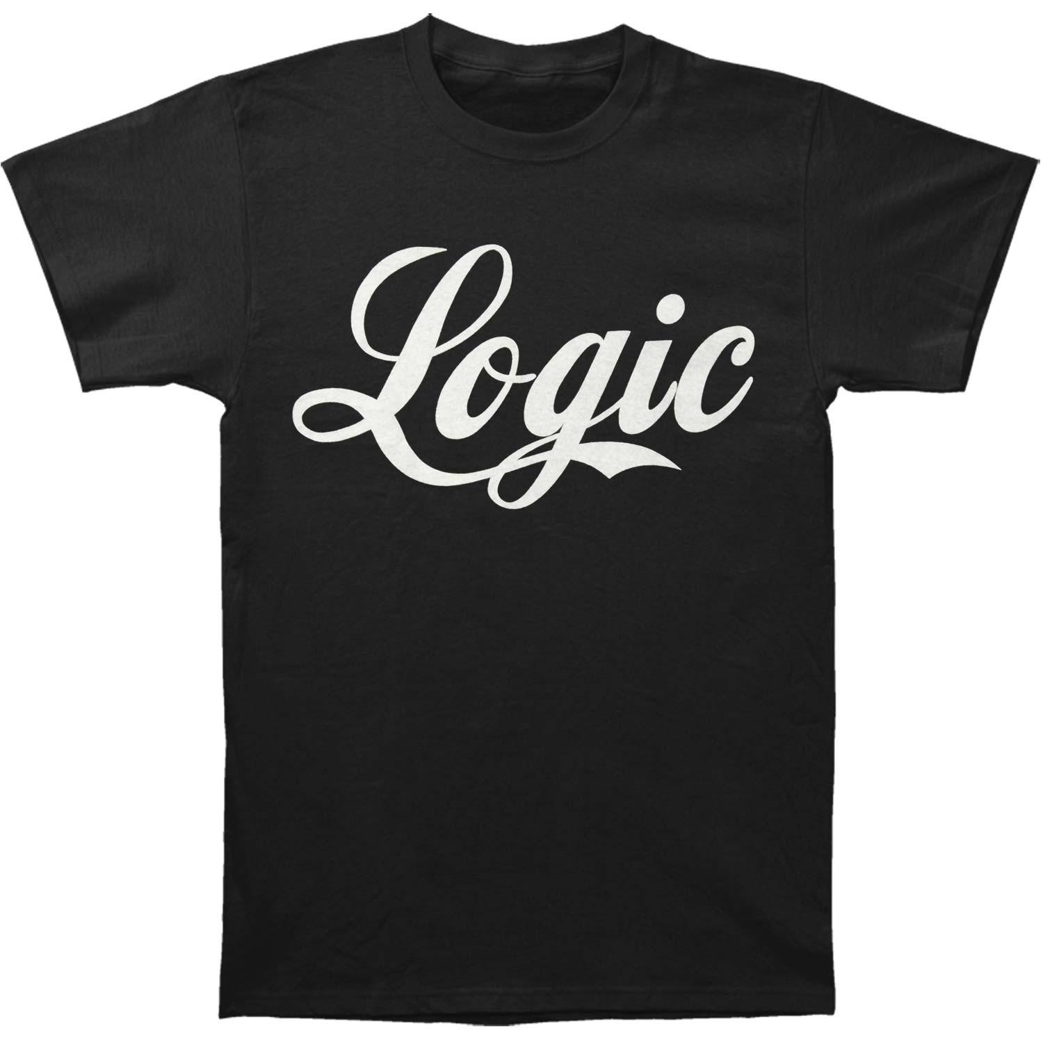 Men s Logic Logo Tee T-shirt X-Large Black S