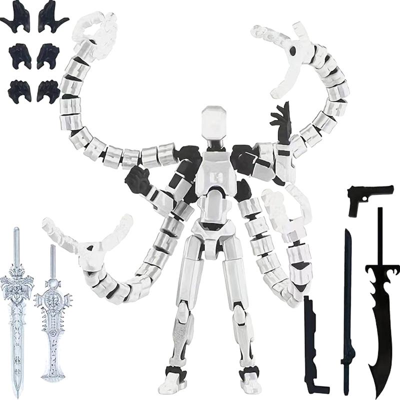 3D Tištěná Figurína 13 Chapadel Série Hračky Akční Figurky Vícekloubové Pohyblivé Měnící Tvar Robot Hry Rodič Dítě